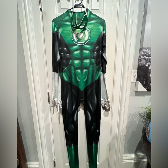 Green Lantern Costume with Mask - Picture 4 of 4